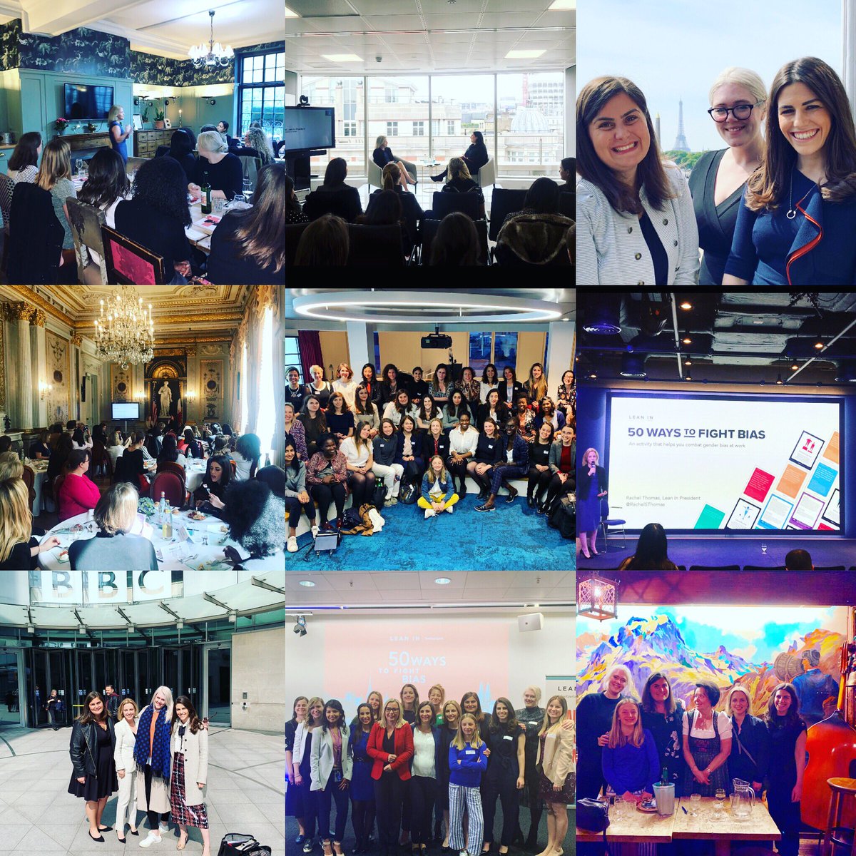 102NicoleH's tweet photo. One amazing trip with MANY amazing women #leanin @LeaninCh @LeanInFrance @LeanInBelfast https://t.co/koe07nAKLA