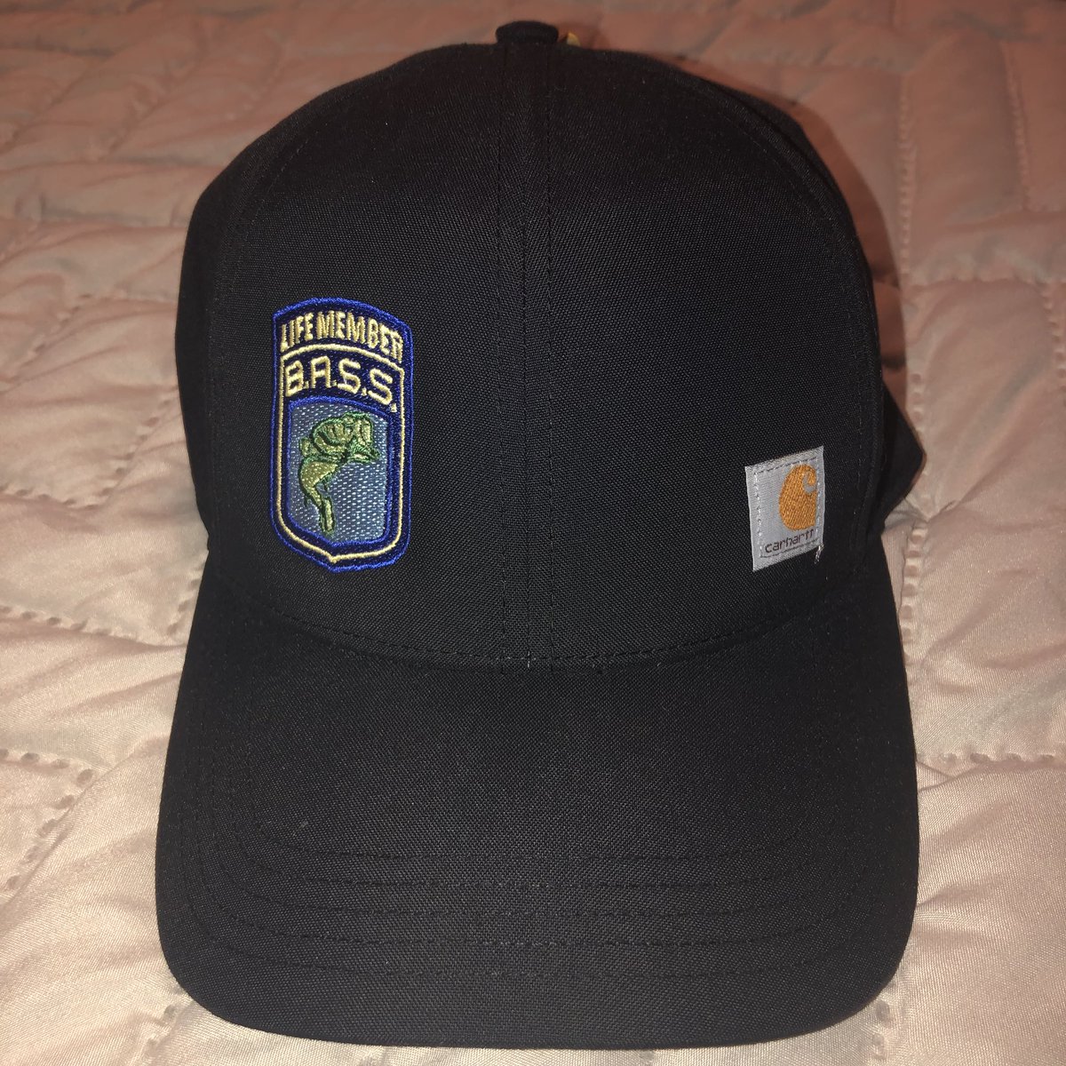 gneilp's tweet photo. Combined two of my favorites recently, @bassmaster #LifeMember & the @Carhartt #RainDefender Briscoe cap for a great look on and off the water! #Carhartt #Bassmaster #BigBass #BigStage #BigDreams https://t.co/Z6qXW1KqY1