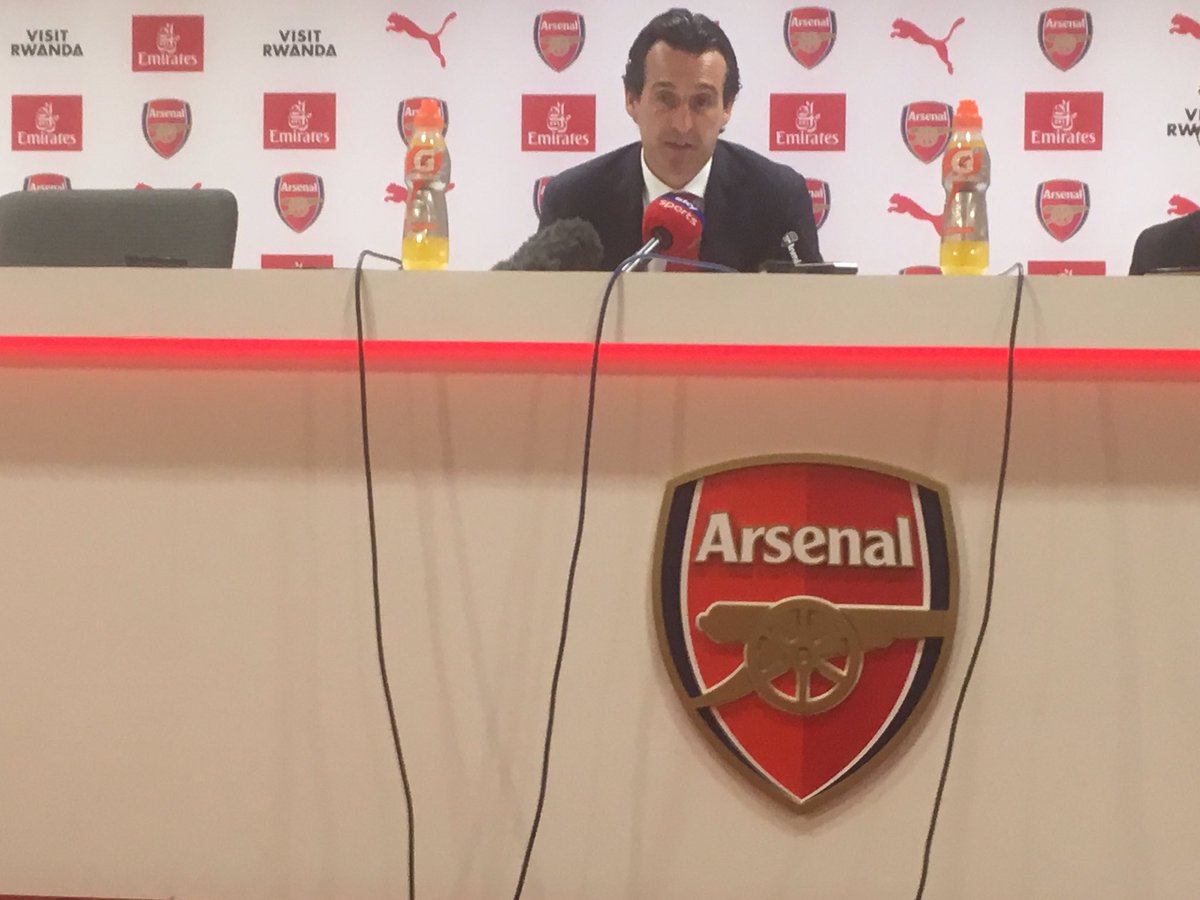 Arsenal boss Unai Emery insists: ‘I think in the season Mustafi has been consistent...’