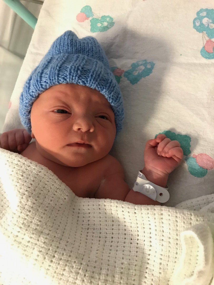 Alfie Henry Dixon, brought into the world by my wonderful wife Vic this  morning #ProudDad