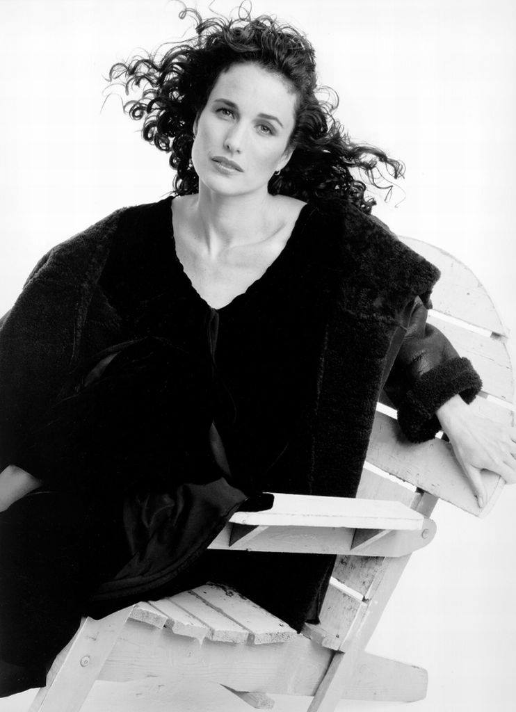 Happy Birthday to Andie MacDowell who turns 61 today! Photo by Naomi Kaltman. 