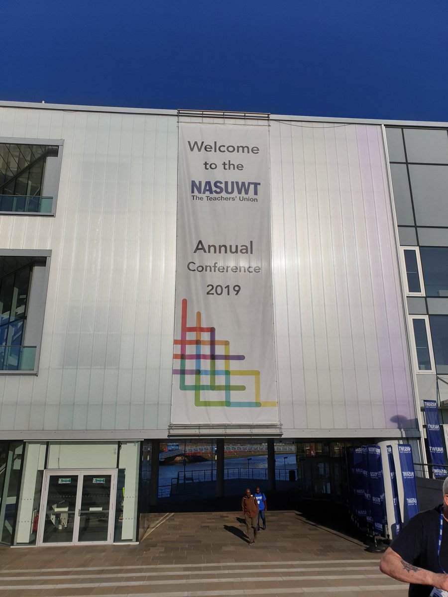 NASUWT's tweet photo. Thanks to everyone who came to #nasuwt19 and to the national media who came to cover and write about and report on our conference.
Thanks to the city of Belfast for hosting us. To all our members who attended - we hope to see you next year in Birmingham! https://t.co/Z5vGmKQCCT