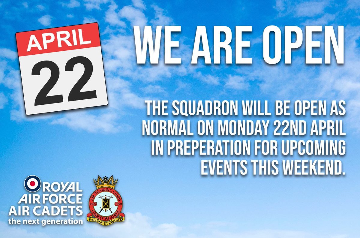 1409 (Consett) Sqn tweet media