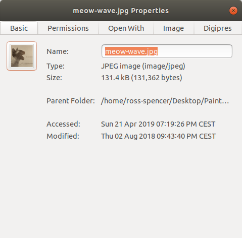 beet_keeper's tweet photo. A little hack I've been meaning to do for a long time. Extending the capabilities of the #nautilus file-manager in #Ubuntu #Linux to provide #digipres information using Siegfried JSON via the command line.

https://t.co/tfOqwds7dn

#digipres #Siegfried #PRONOM cc. @richardlehane https://t.co/ScwaPoKwKT