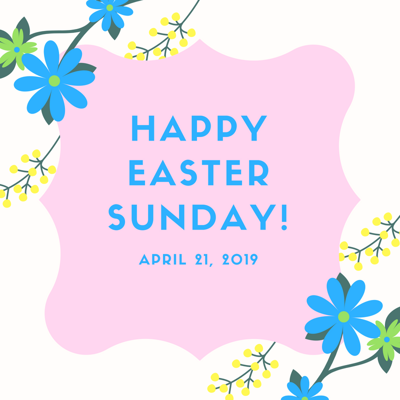 Wishing you and your family a very joyful Easter!