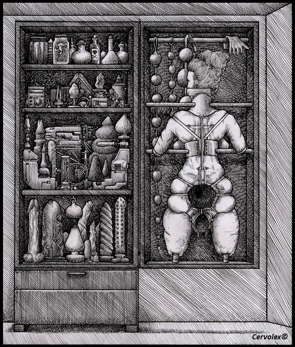 Extreme Boxes #4 #nfsw #porn #drawing #art #bdsm #extreme ...