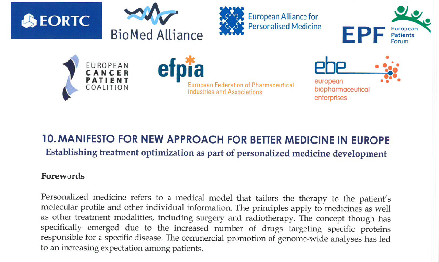 Suboptimal administration of costly treatments may generate unnecessary toxicity for the patients and negatively affects national healthcare budgets. There is a need for investigating the optimal way to use medicines
#TreatmentOptimization
eortc.org/app/uploads/20…