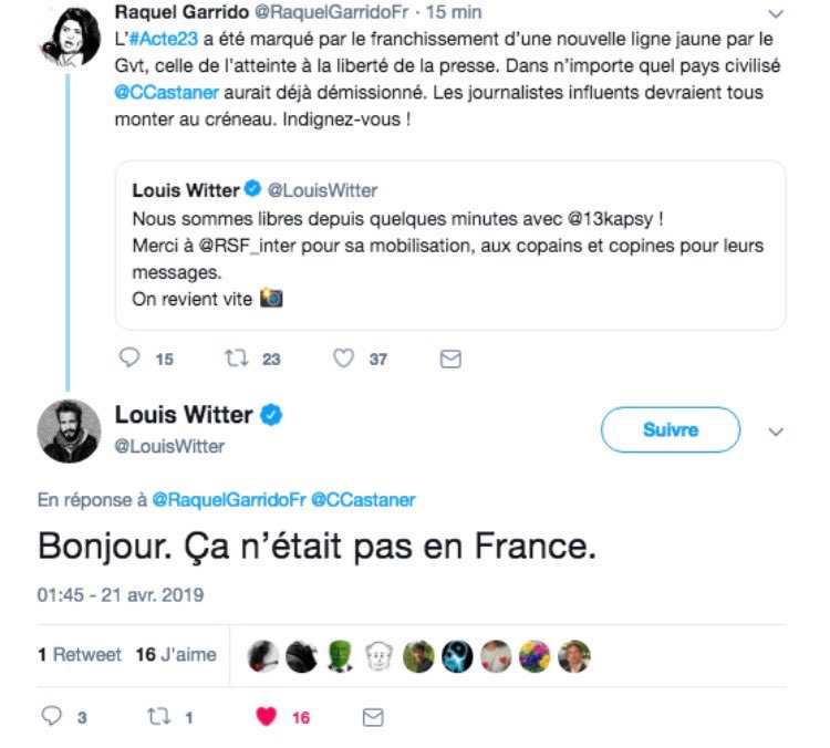 E LEJEUNE (@manulej2) on Twitter photo Personne ne m’avait caché d’œufs de Pâques aujourd’hui. Aucune importance ! Je me régale avec cette cloche 😂
#onsenfoutonditnimportequoi
#championne
<a href="/RaquelGarridoFr/">Raquel Garrido</a> Personne ne m’avait caché d’œufs de Pâques aujourd’hui. Aucune importance ! Je me régale avec cette cloche 😂
#onsenfoutonditnimportequoi
#championne
<a href="/RaquelGarridoFr/">Raquel Garrido</a>