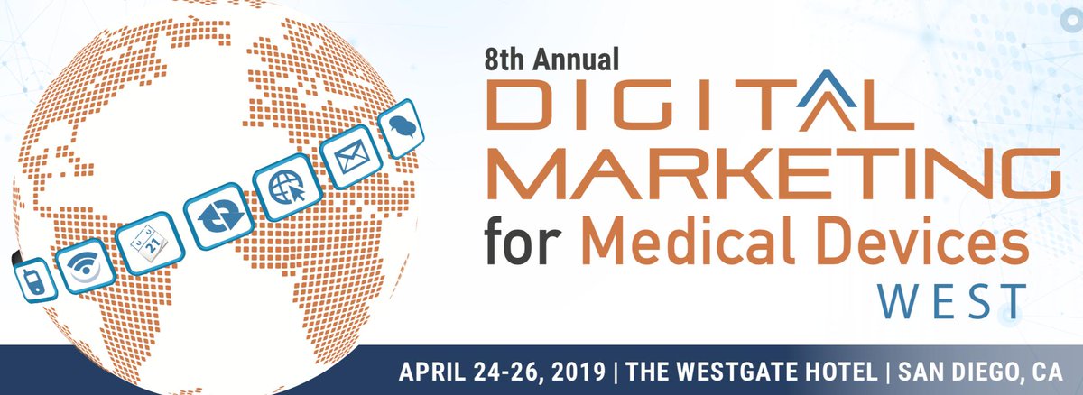 ExLMedDevices's tweet photo. Just a couple of days left for the 8th Digital Marketing for Medical Devices conference! Join us and learn from some of the greatest marketers in the industry. For registration and event info https://t.co/XEfoo96Sl3 #DigDevices https://t.co/jttIpyt7Ez