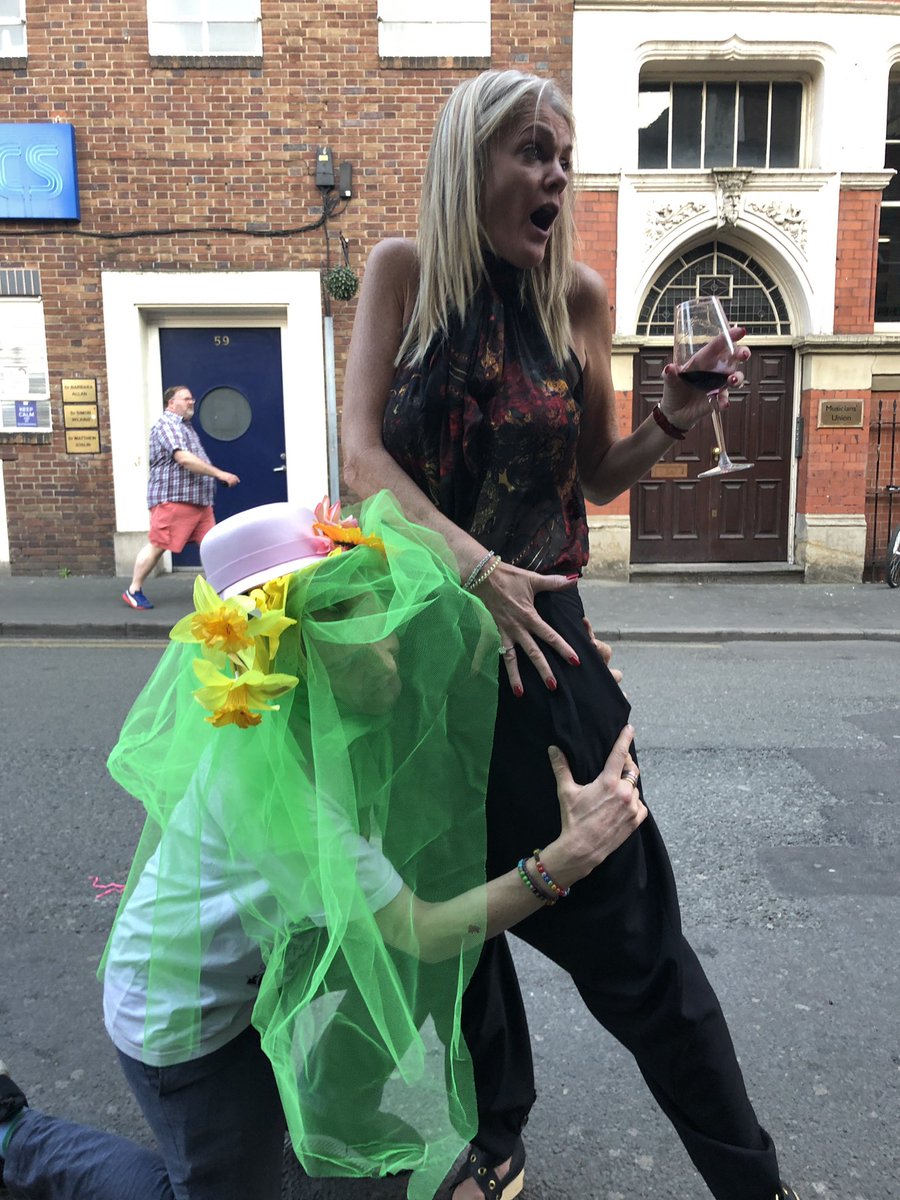 appyvalleypride's tweet photo. Competing in the @TraceyNYNYMcr Easter bonnet @newyorkbarmcr - great afternoon with @CarlAustinBehan and the #corriecrew https://t.co/pSjaEpJ7pH