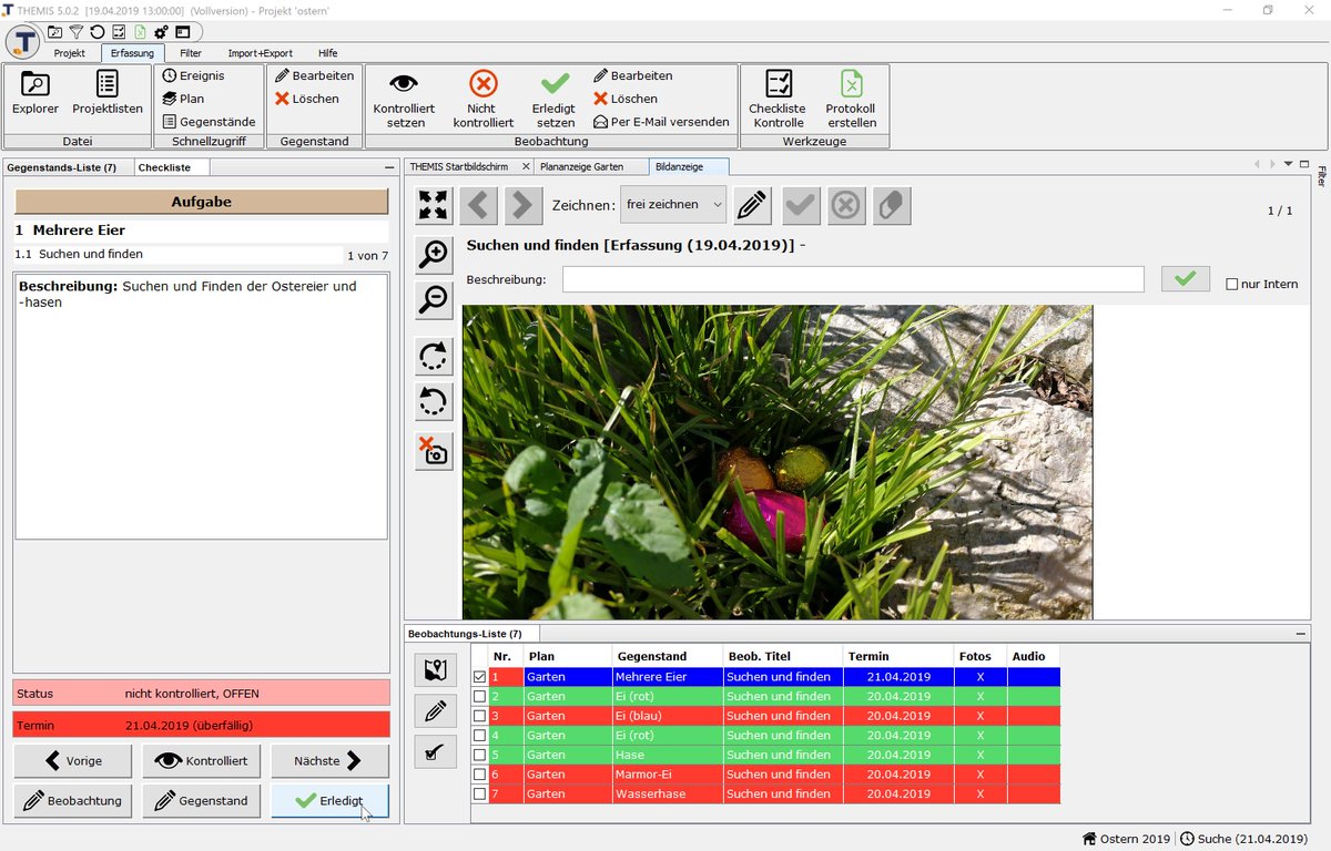 themis_software's tweet photo. Ostereier verstecken mit THEMIS - die perfekte Dokumentation für alle versteckten Nester! https://t.co/PVjiE3js5G