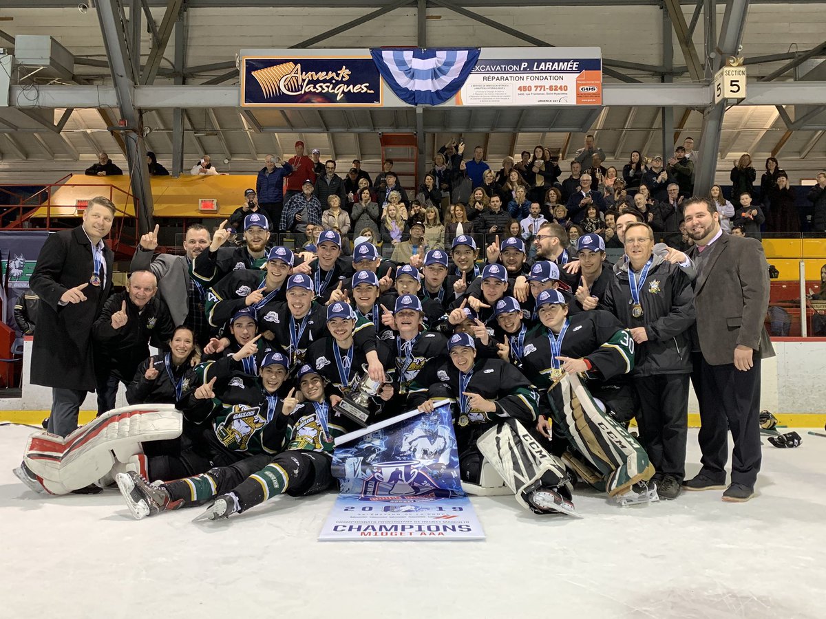 Les <a href="/GAULOISAAA/">GAULOIS - MIDGET AAA</a> champions de la #CoupeDodge 2019 !