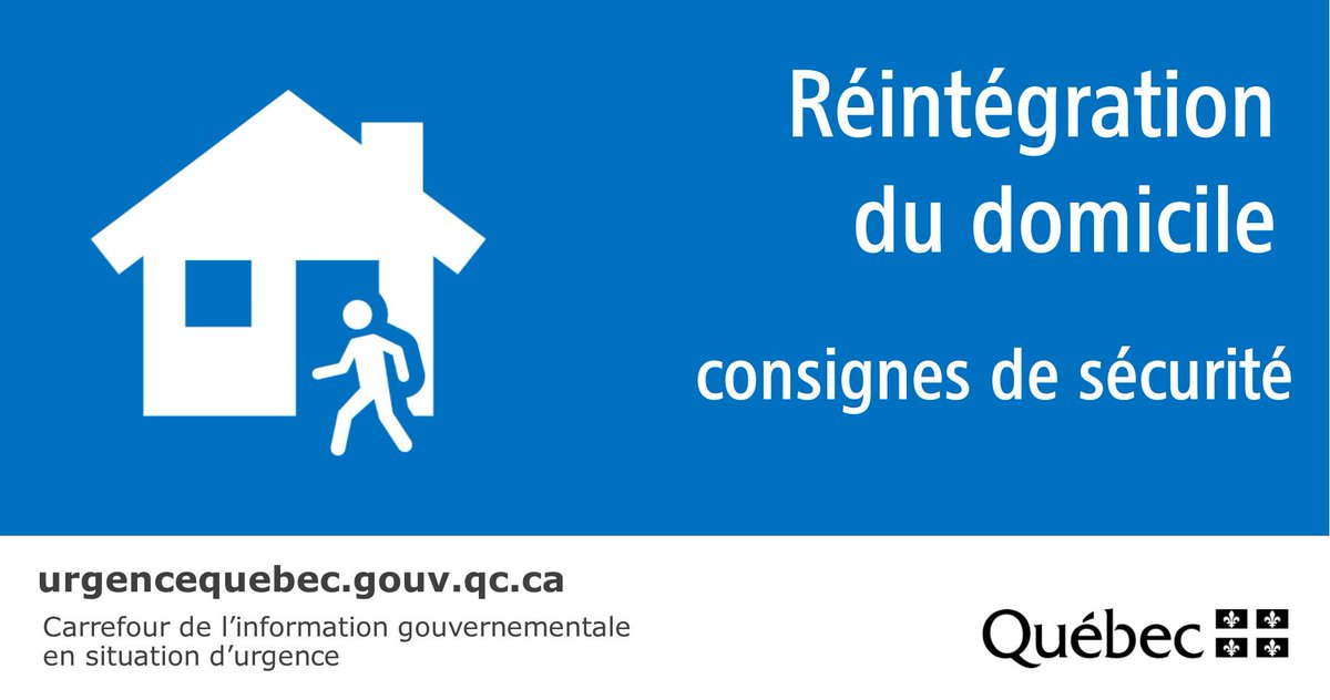 #Inondation - Vous pourrez réintégrer votre domicile lorsque les autorités le permettront et que votre sécurité n'est pas compromise.
⚠️ Informez votre assureur et documentez l'état des lieux
⚠️ Suivez les conseils et les recommandations : bit.ly/2IMAjB0
#MSGU #crue