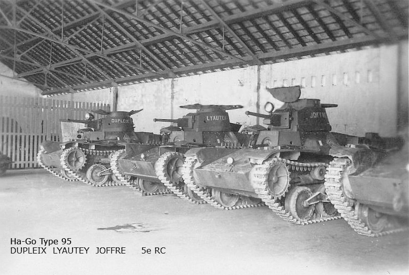 1950年代のインドシナ紛争では、フランス軍が旧日本軍の九五式／八九式