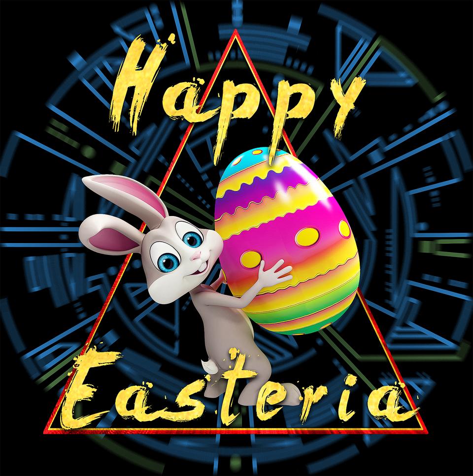 AbsoluteLeppard's tweet photo. Happy Hyst.... Easteria to you all. This year, please don't shoot the cute rabbit! ;) #AbsoluteLeppard #AbsoluteLeppardTribute #DefLeppardTributeBand #DefLeppardTribute #HappyEaster #happyeaster🐰 https://t.co/tvzBCMCPgZ