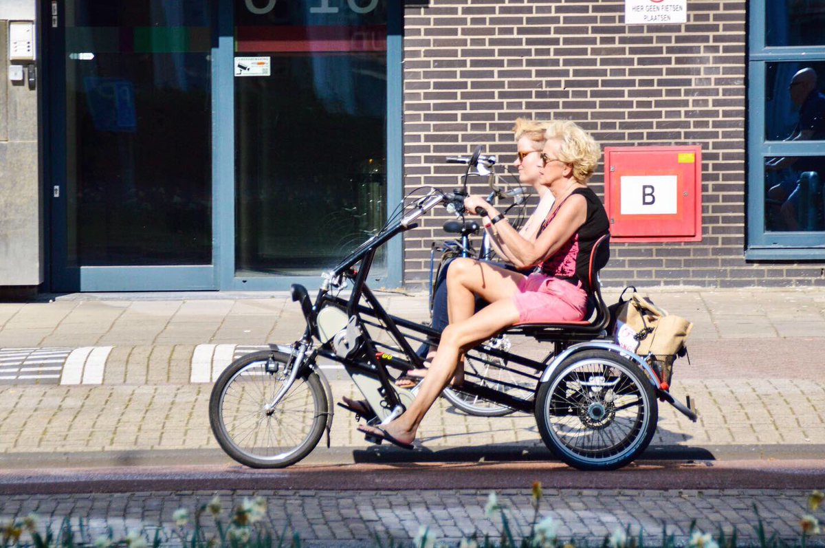 Here’s the amazing thing about cycling in the Netherlands:

It is done by virtually everyone, regardless of age, race, gender, class, income, or physical ability.

It is not a political statement or sense of identity, but simply a pragmatic and egalitarian way to get from A to B.