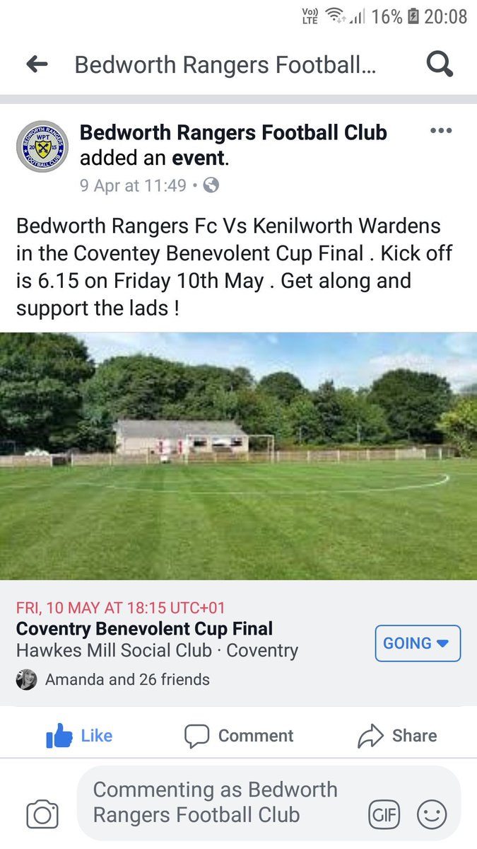 BEDWORTH RANGERS FC tweet media