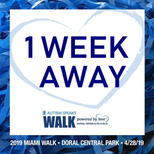 Hey Miami, we are only one week away from our 20th Miami Walk Anniversary. Have you signed up to celebrate with us ?

#AutismSpeaks #AutismSpeaksWalk #AutismSpeaksMiami

act.autismspeaks.org/site/TR/Walk/S…
