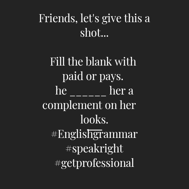 BridgetteOlubu1's tweet photo. Grammar plays a crucial role in our spoken English. Grammar - diction = less educated.
Get intentional when speaking.
#englishgrammar #speakright #getprofessional #fluentspeech https://t.co/gOHxRb5WnC
