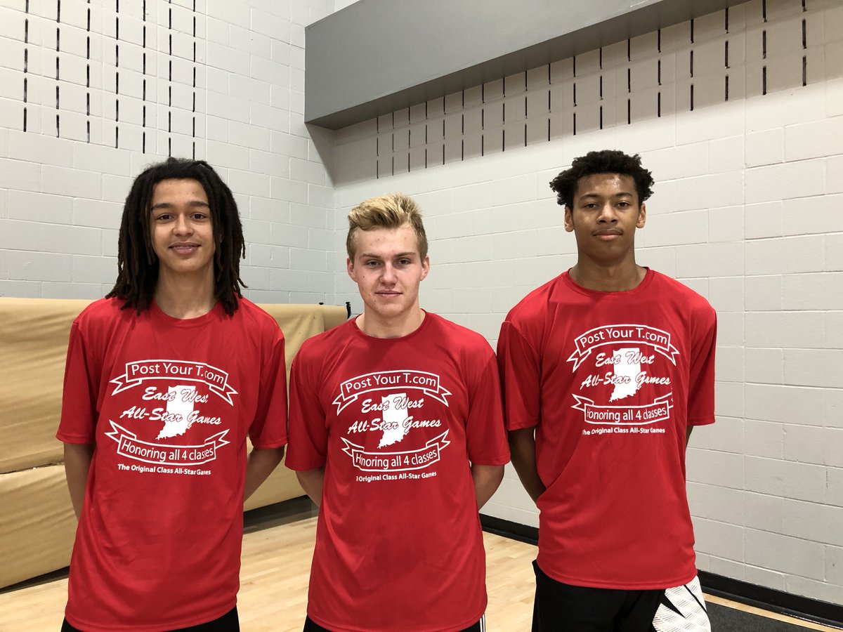 GREAT TO SEE CURRENT MILLERS @a1ex_hunt14, EVAN WILSON, &amp; NOAH HARRIS HOOPIN' IT UP IN THE EAST VS. WEST ALL-STAR CLASSIC! GO MILLERS! <a href="/MillerNationAD/">The Noblesville Millers</a> <a href="/Coach_McCauley/">Brian McCauley</a>