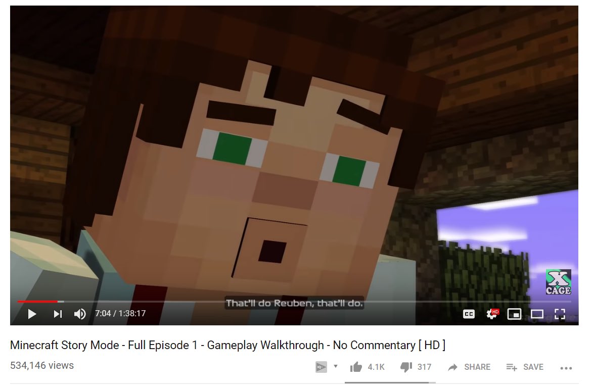 22. I paused Minecraft story mode and accidentally turned it into a gay por...