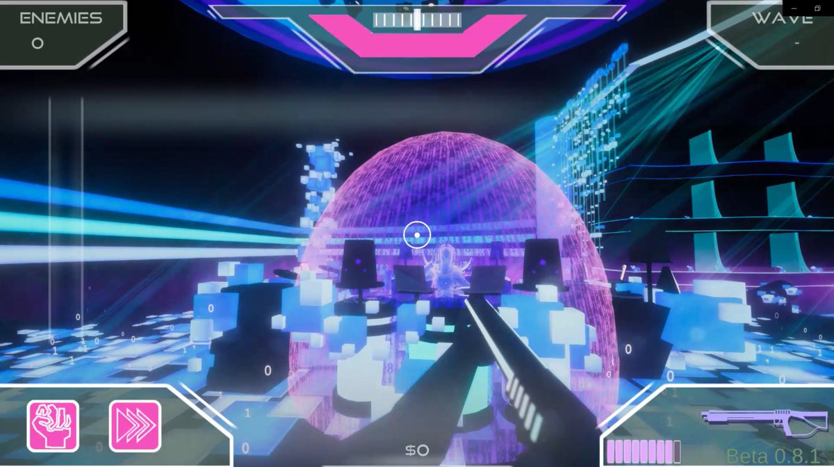 VisualizerDevs's tweet image. Little less than 1 week from our senior show! Will you have what it takes to conquer our boss??? #indiegames #videogames #fps #Champlaincollege #gaming #games #pc #pcgaming #gaminglife #Rhythmgames