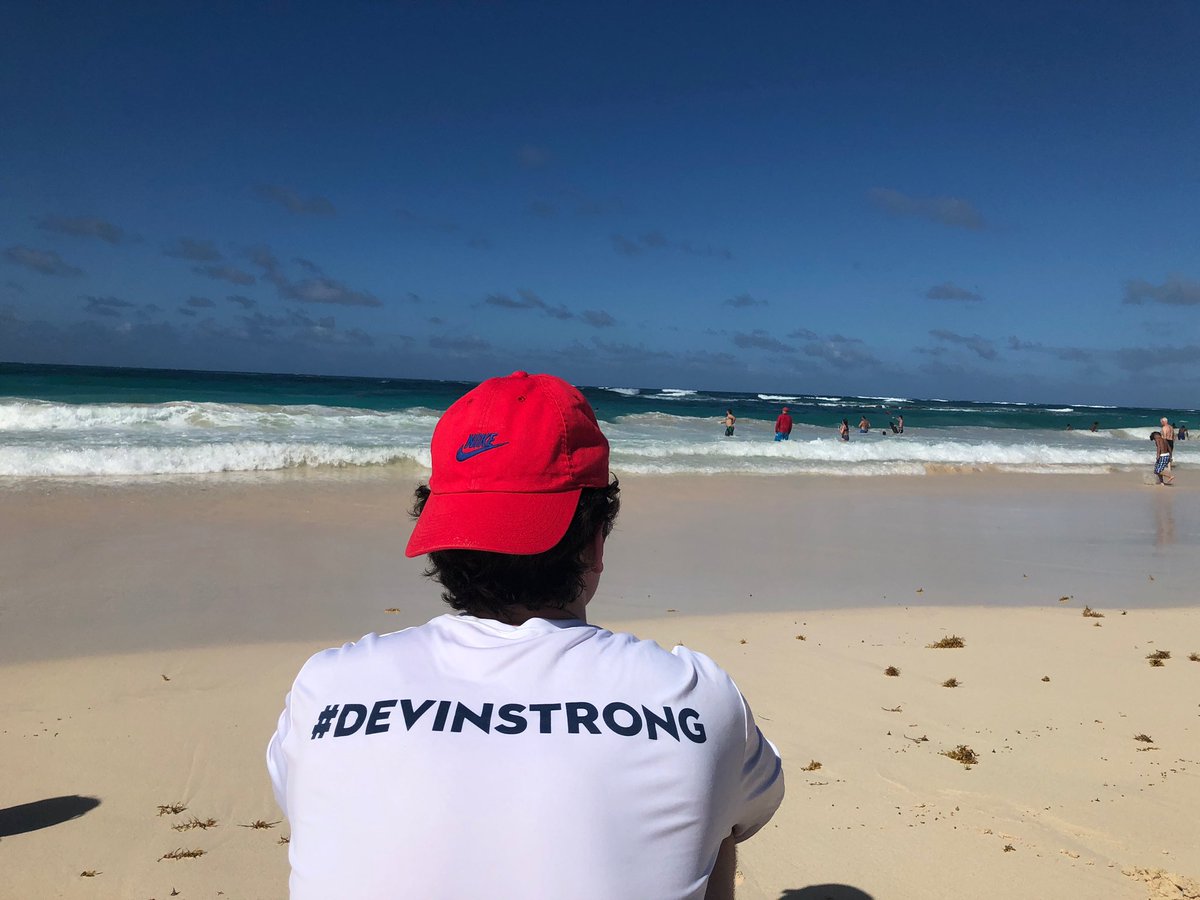 FBowl2021's tweet photo. #DEVINSTRONG Shirts are still on sale! Visit https://t.co/MS4oBlAoB2 to get yours today. https://t.co/tb9CyPP2RX