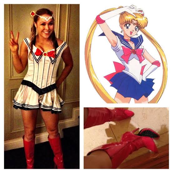 Bonus: here is a photo of Ronda Rousey cosplaying as Sailor Moon.