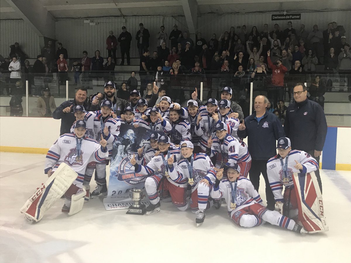 LMHFHockey's tweet photo. Congrats to the LSL PWAAA RELÈVE ARSENAL on their Dodge Cup Victory ⁦@hockeylstl⁩ ⁦@HockeyQuebec⁩ @CoupeDodgeM https://t.co/y5gUrCnuph