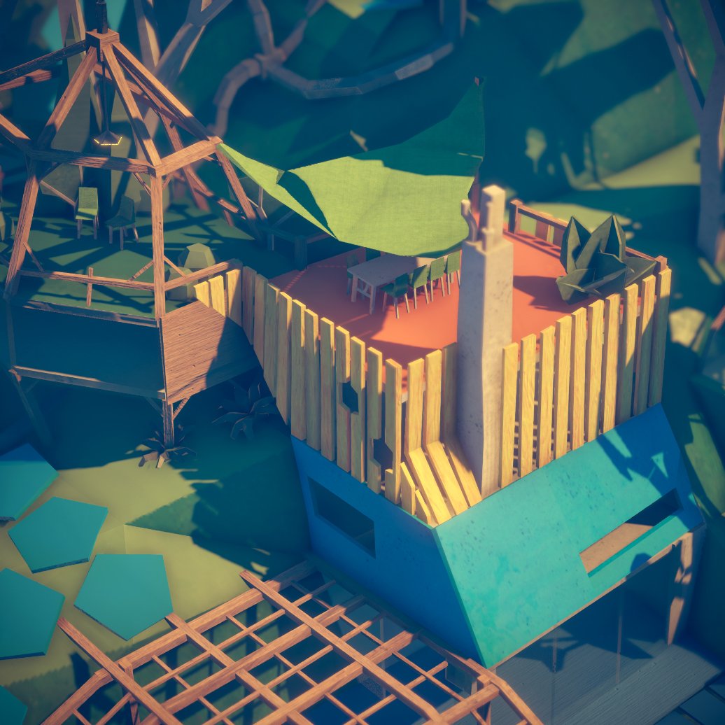 DurkatWork's tweet image. #madewithunity #MadeWithBlocks #SubstancePainter #architecture #lowpoly