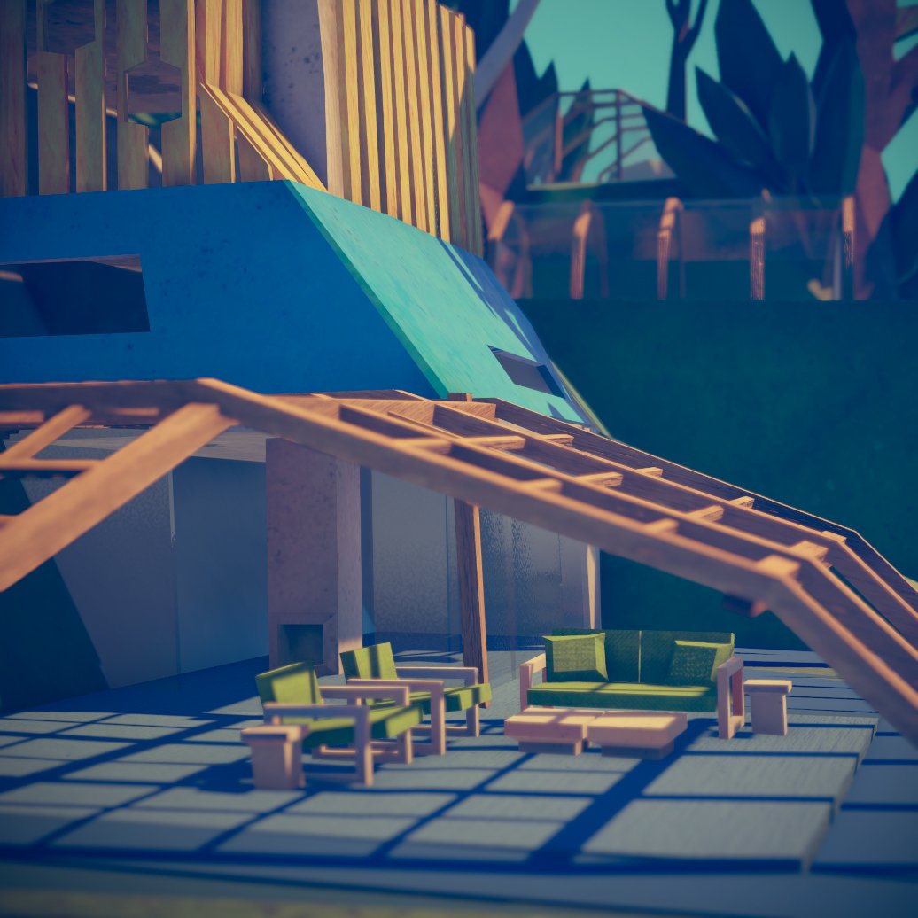 DurkatWork's tweet image. #madewithunity #MadeWithBlocks #SubstancePainter #architecture #lowpoly