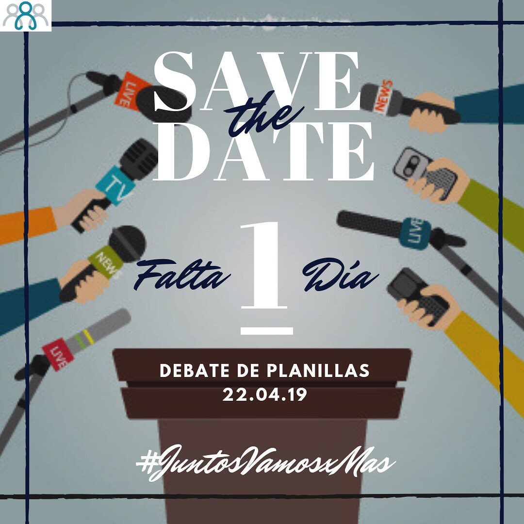 RhUP11's tweet photo. ¡Nosotros somos tú y tú eres el cambio! Nuestra planilla está lista para escucharte; recuerda que solo falta 1 día para el debate. #JuntosVamosxMas                    Lugar: Donatello 8
Hora: 16:00 hrs. https://t.co/riHII8X0JO