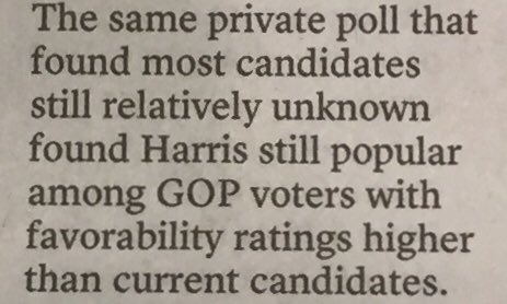 RonReganRanch's tweet photo. #WriteinHarris - Excerpt from Charlotte Observer today, 4/21/2019 may make a write in a viable option? https://t.co/p7srxwIOho