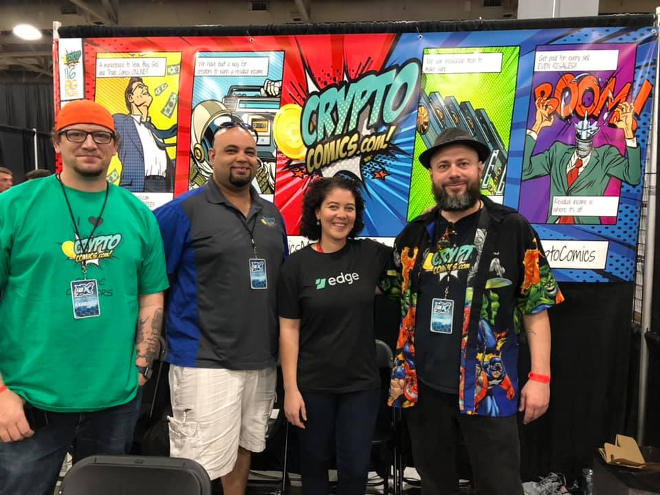 j0zf's tweet photo. And thank you all for visiting our booth at #FanXSpring #FanX #Con #FanX2019 and to all the #CryptoCurrency Community #CryptoCurrencyMeetups https://t.co/ZJroy1bqKg