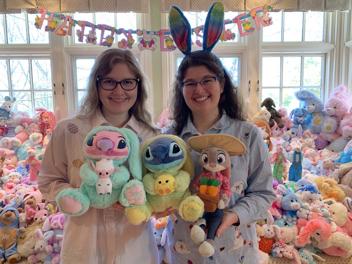 AllieDisneyGirl's tweet photo. We hope you all have a hippity, hoppity Happy Easter! 🐇🐥🐰🐣 Look what the Easter Bunny brought us this year!

(Also, I haven’t forgotten about posting photos from my book release; I just haven’t gotten around to uploading them yet. Things have been hectic around here lately!) https://t.co/IS5C30W2Fw