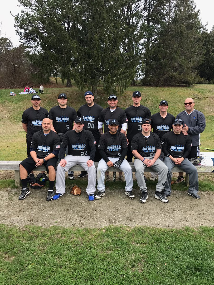 apdfop's tweet photo. President Gonzalez and the Amtrak P.D. placed third in the Sean Gannon Softball Tournament, great job boys! https://t.co/uoRBuxvDWi