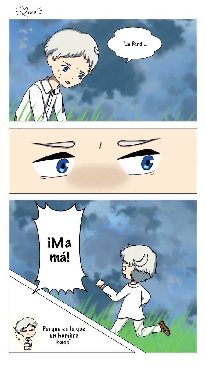 mare_bc's tweet image. Hola!~
Hice una especie de mini-comic de The Promised Neverland / Yakusoku No Neverland (como le quieran decir xD) basándome en un "Rol" que hice con una persona random uwu
Espero les guste(?)