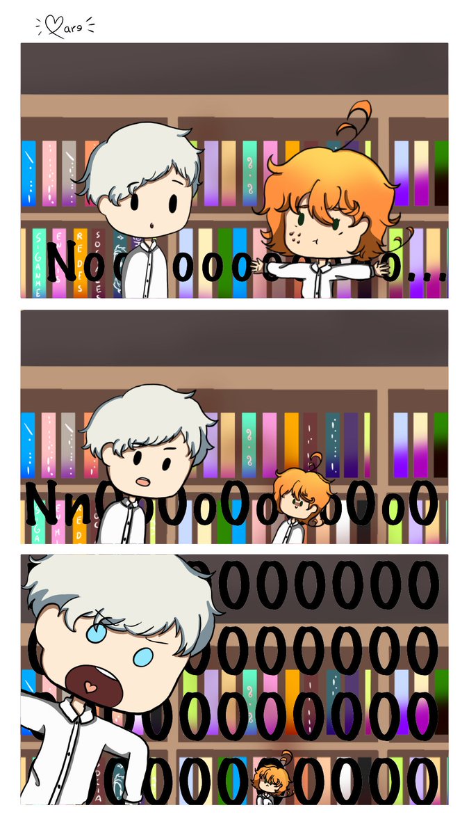 mare_bc's tweet image. Hola!~
Hice una especie de mini-comic de The Promised Neverland / Yakusoku No Neverland (como le quieran decir xD) basándome en un "Rol" que hice con una persona random uwu
Espero les guste(?)