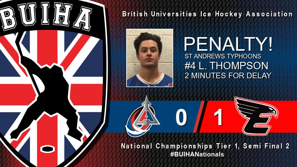 BUIHA Live (@buihalive) on Twitter photo π¨ CORRECTION - PENALTY @StATyphoons! π¨
βΉ No: 4
β° 2
π DELAY
β± 01:22
π @StATyphoons 0-1 <a href="/EUIHC/">Edinburgh Eagles</a> π
#BUIHANationals π¨ CORRECTION - PENALTY @StATyphoons! π¨
βΉ No: 4
β° 2
π DELAY
β± 01:22
π @StATyphoons 0-1 <a href="/EUIHC/">Edinburgh Eagles</a> π
#BUIHANationals