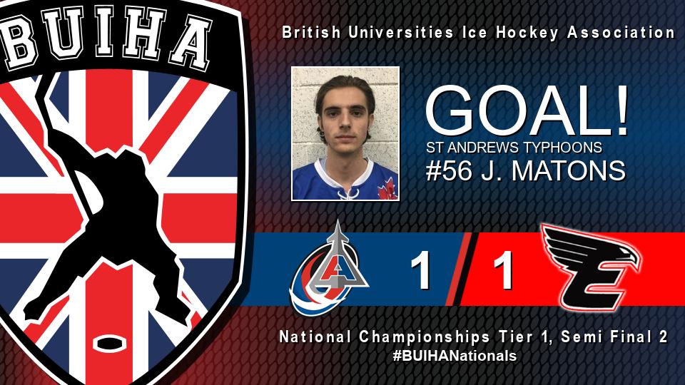 BUIHA Live (@buihalive) on Twitter photo π¨ GOAL @StATyphoons! π¨
β± Time: 05:22
π₯
Scored: 56
π Assisted: 81,26
π @StATyphoons 1-1 <a href="/EUIHC/">Edinburgh Eagles</a> π
#BUIHANationals π¨ GOAL @StATyphoons! π¨
β± Time: 05:22
π₯
Scored: 56
π Assisted: 81,26
π @StATyphoons 1-1 <a href="/EUIHC/">Edinburgh Eagles</a> π
#BUIHANationals