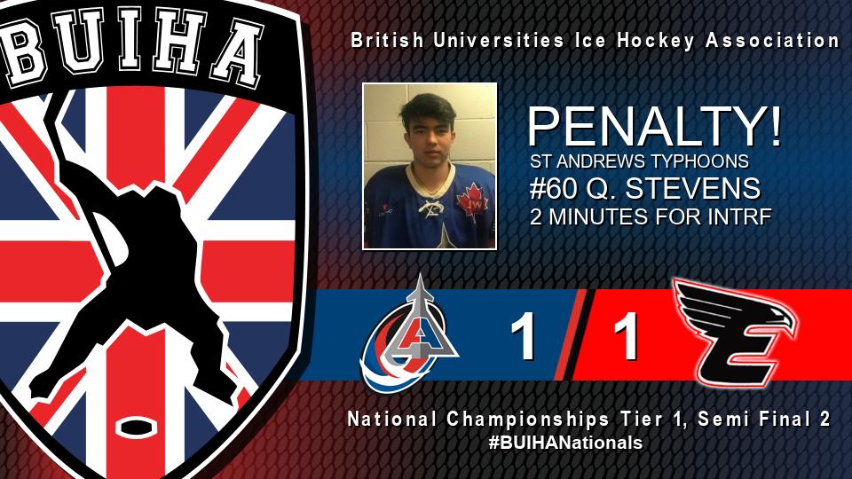 BUIHA Live (@buihalive) on Twitter photo π¨ PENALTY @StATyphoons! π¨
βΉ No: 60
β° 2
π INTRF
β± 07:57
π @StATyphoons 1-1 <a href="/EUIHC/">Edinburgh Eagles</a> π
#BUIHANationals π¨ PENALTY @StATyphoons! π¨
βΉ No: 60
β° 2
π INTRF
β± 07:57
π @StATyphoons 1-1 <a href="/EUIHC/">Edinburgh Eagles</a> π
#BUIHANationals