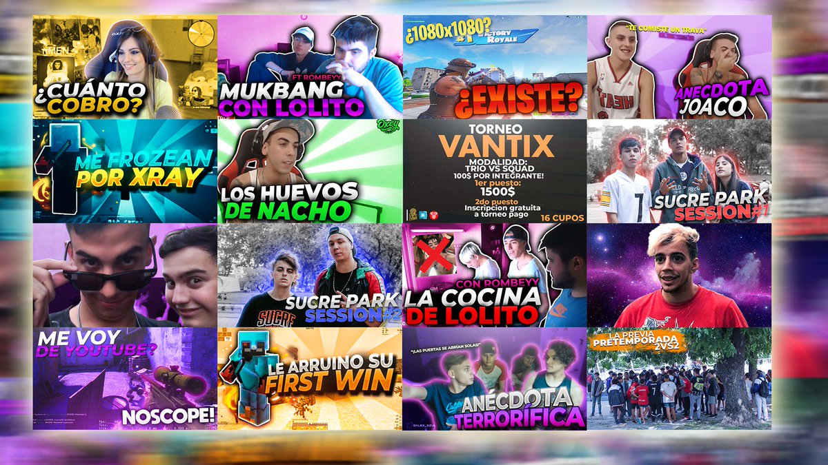 daczyy's tweet image. Estoy ahorrando para una PC nueva, así que si dan un RT a este tweet mejor
Hago headers, banners, miniaturas, edito videos, historias para historias para Instagram, edicion de fotografía, diseños para equipos E-Sports, dejo muestras abajo.