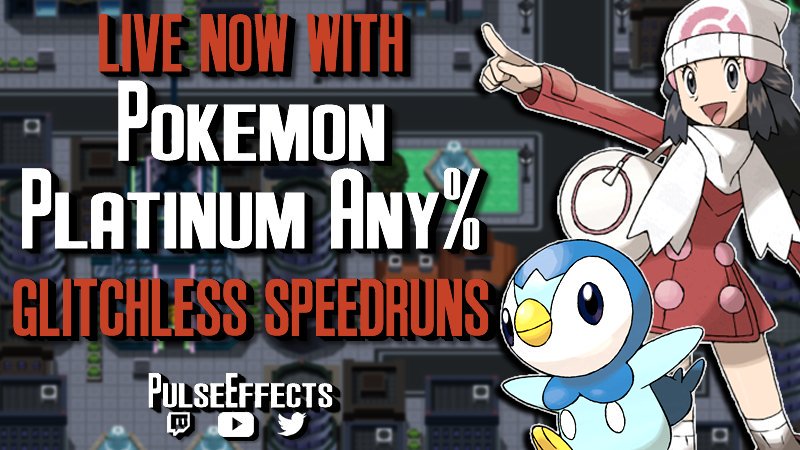 No dice on HeartGold today.

Let's try going back to Platinum for a bit!

twitch.tv/pulseeffects