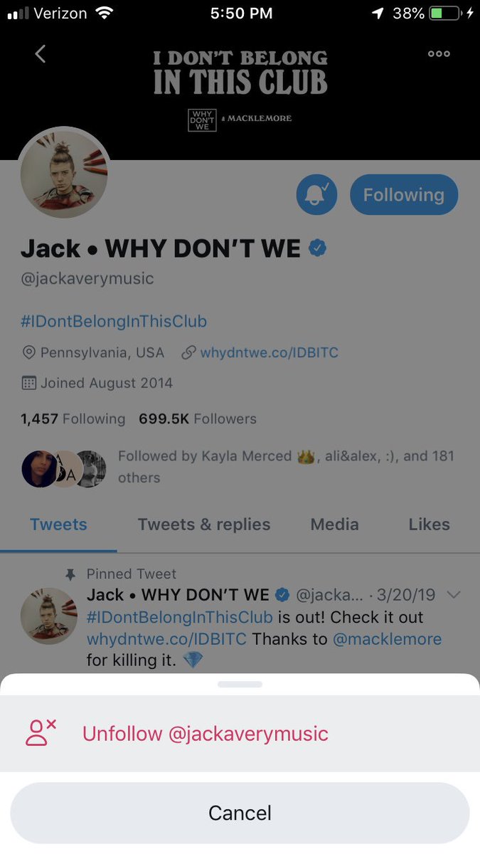 celinexcam's tweet photo. @jackaverymusic https://t.co/vSy5t5wQAd