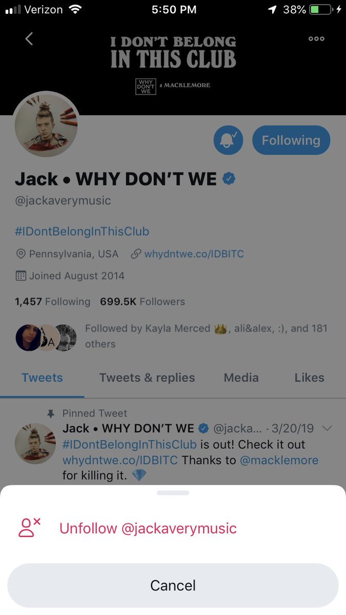 celinexcam's tweet photo. @jackaverymusic https://t.co/vSy5t5wQAd