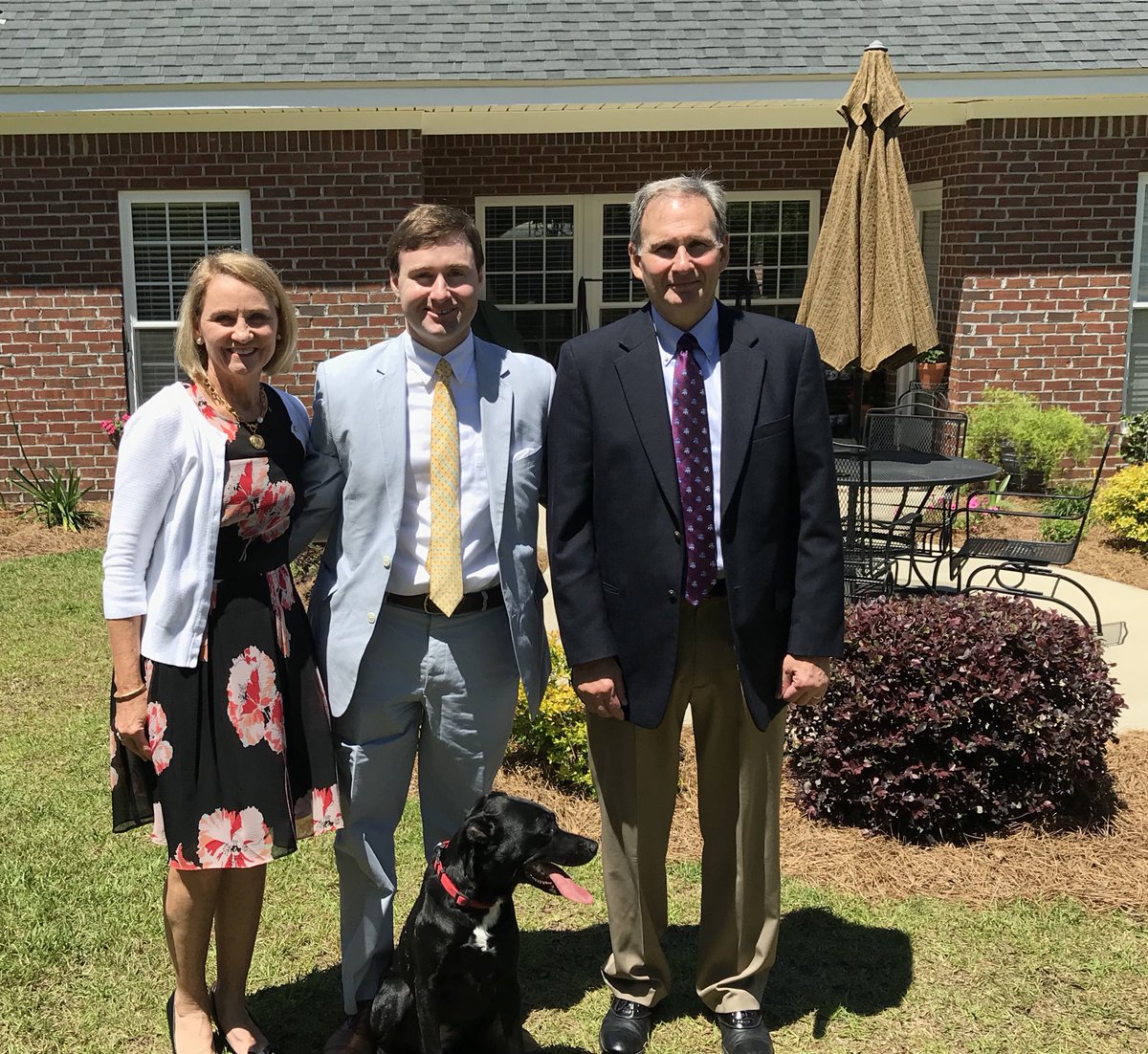 peggyjaye's tweet photo. Happy to have Bradley and Lulu with us on Easter to celebrate our Risen Lord! https://t.co/DDBf9EiWc9