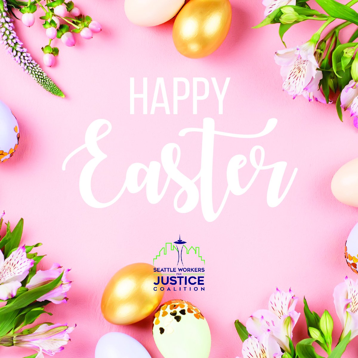 SeattleWorkers's tweet image. Happy Easter!