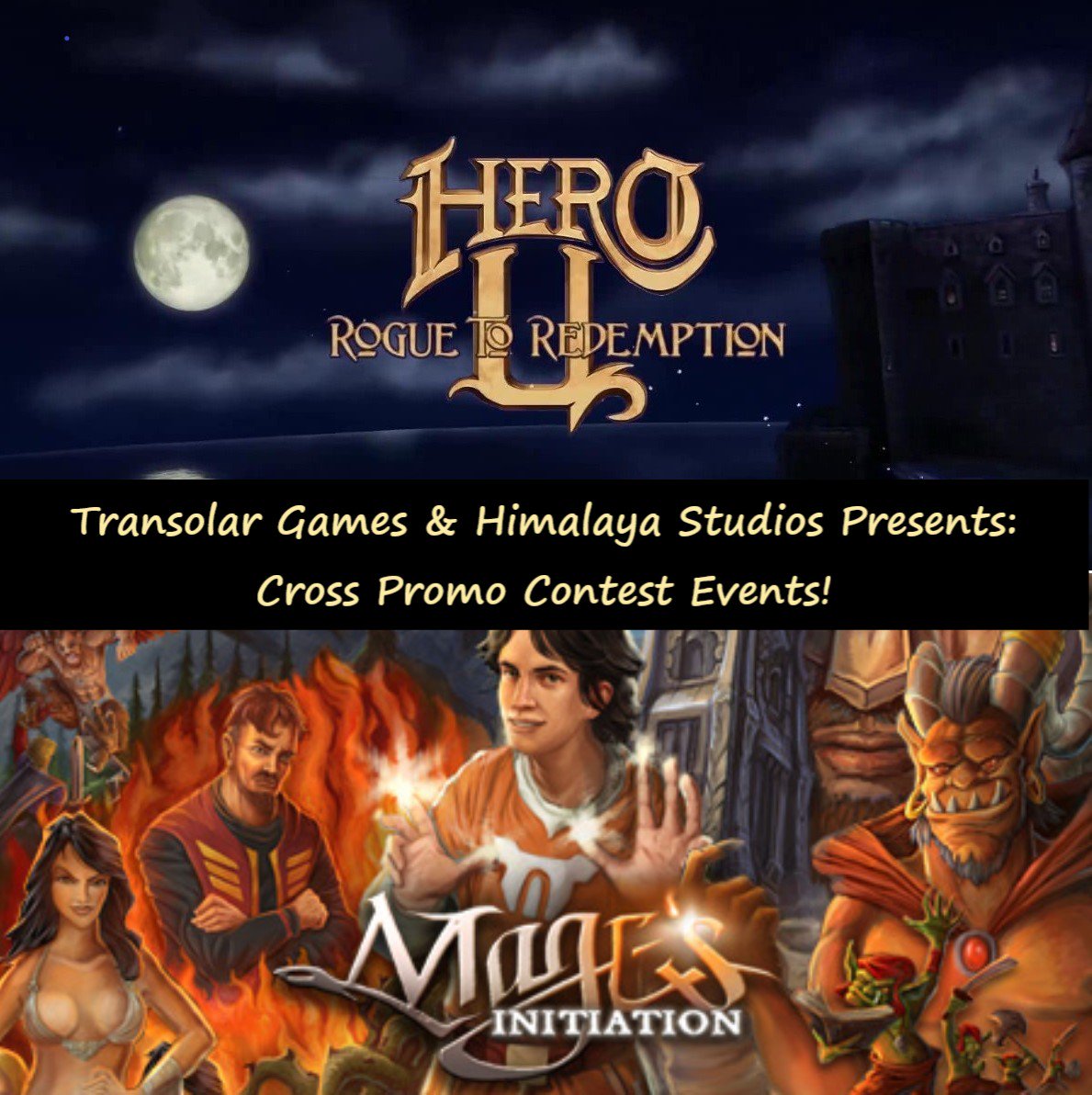transolargames's tweet photo. This contest ends tomorrow! Contest #5 with @himalayastudios is up on our FB pages: https://t.co/na2Le30Gnm… https://t.co/AHXehdrr7N
Follow us and enter for your chance to win a meep hat or priestess figure!
#herou #magesinitiation #contests #prizes #Facebook #adventuregames https://t.co/g65YPdSlWF