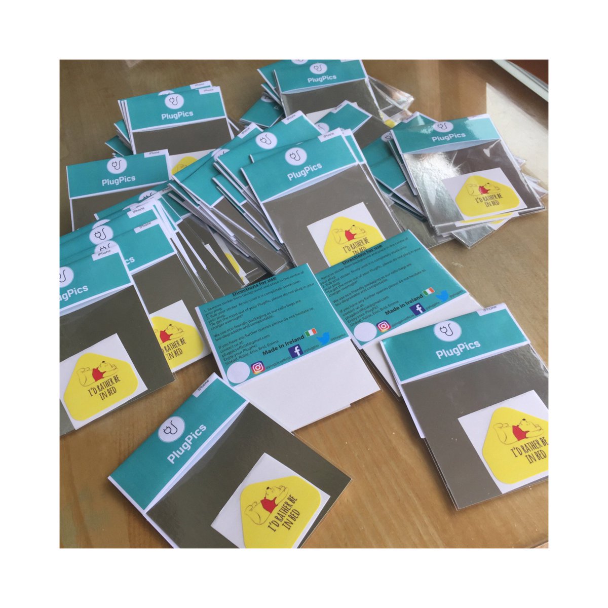 plugpics's tweet photo. βοΈPlugPics has just got a NEW LOOK! βοΈ
Loving our new packaging with thanks to Susan @TheLabelFactory π
Stay tuned for exciting announcements this weekπ²π€©ππ #studententerprise #plugpics @SEPTipperary @StudentEntProg https://t.co/bQrXhltNPu