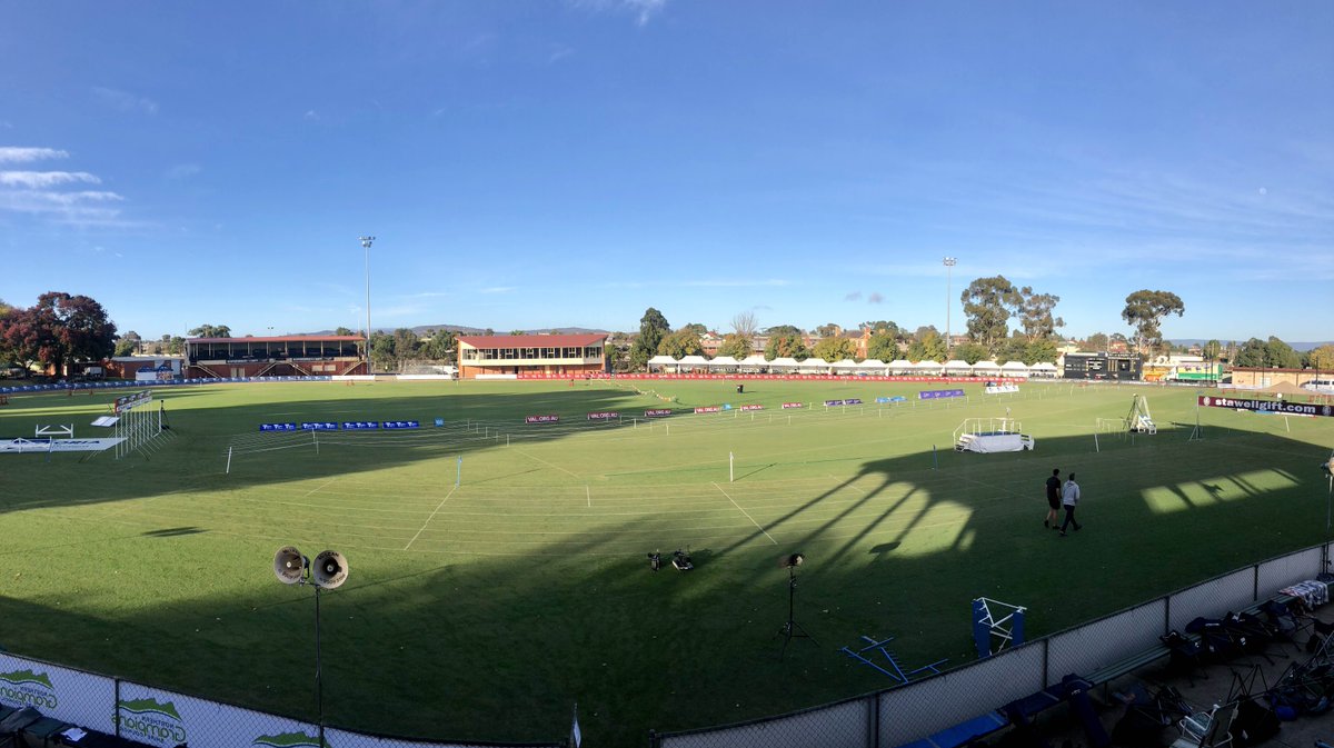 It’s finals day @stawellgift GOOD LUCK to all the athletes running today - Central Park is ready for you! #stawellgift